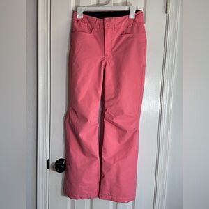 Roxy Girls Vibrant Coral ski/snowboarding Waterproof Pants sz 14